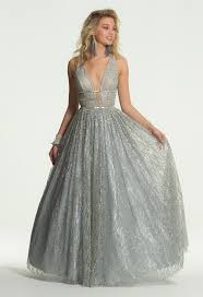 All Eyes Will Be Drawn To You When You Step Out Wearing This Sparkling Evening Gown The Plunging Ne Glitter Dress Long Sparkle Prom Dress Silver Evening Gowns