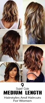The effect is striking and youthful but still carries an air of confidence and doesn't require constant heat or product use. Creative Ways To Style Medium Length Hair Hair Styles Medium Length Hair Styles Cute Medium Length Hairstyles
