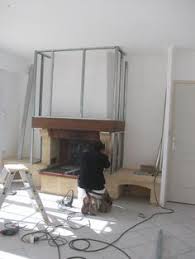 Conseils pour l'habillage de cheminee. 32 Idees De Cheminee Cheminee Renovation Cheminee Moderniser Une Cheminee