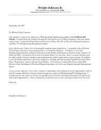 Sample Cover Letter For Mechanical Engineer Fresh Graduate Sample Cover Letter