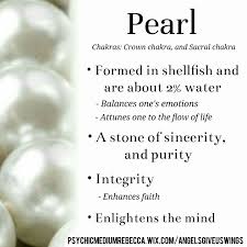 Pearl Crystal Meaning Gemstone Healing Gemstone Meanings Crystals And Gemstones