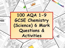 New 100 Aqa 1 9 Gcse Chemistry Science 6 Mark Questions Activities With Mark Schemes Gcse Chemistry Gcse Science This Or That Questions