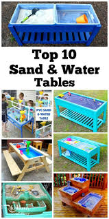 Sand And Water Tables Kids Love Kids Outdoor Play Sand And Water Table Outdoor Kids