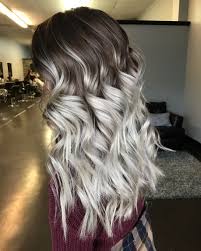 See more ideas about hair, ombre hair, long hair styles. Super Icey Silver Ombre And Balayage With An Ashy Brown Shadow Root Love The Blend Brunette Hair Color Hair Styles Balayage Hair Blonde