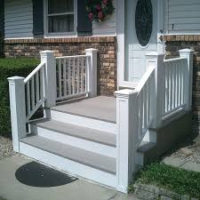 Learn how to use the deck ledger to determine the pier heights, a critical dimension in a. Concrete Front Door Steps Design Ideas Novocom Top