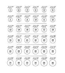 Wedding Ring Size Chart International Ring Size Conversion Chart Inches And Mm Ring Sizes Chart Printable Ring Size Chart Wedding Ring Sizes
