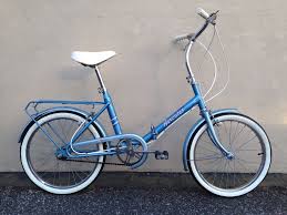 Vintage Hercules Folding Fold Up Folder Bicycle Bike Compact London Raleigh Sepeda Retro Sepeda