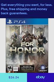 For Honor Playstation 4 Disc Standard Ps4 Games Ubisoft Playstation