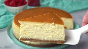 In the body of a blender or food processor combine graham crackers, sugar, and salt; New York Style Cheesecake The Best New York Cheesecake Recipe