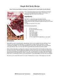 Beef Jerky Beef Jerky Beef Jerky Recipes Beef