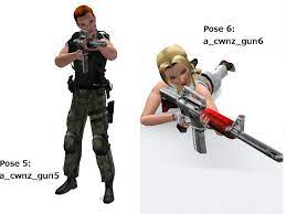 Holding a sim at gun . Mod The Sims A Collection Of 12 Poses Using Gun Updated 10 06 11