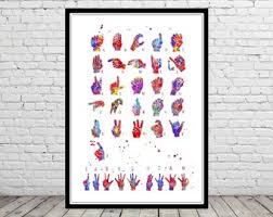 Learn everything about american sign language. Sign Language Number Etsy