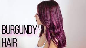 How To Dark Burgundy Hair Dye At Home Burgundy Hair Dye Burgundy Hair Dark Burgundy Hair