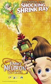 Jimmy and cindy as sora and kairi. Jimmy Neutron Boy Genius Movie Poster Jimmy Neutron Genius Movie Genius