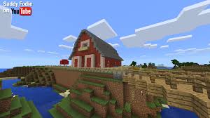 Great Open Minecraft Barn Idea To Keep Your Pigs Sheep Cows And Horses Together Minecraft Barn House Styles Mansions