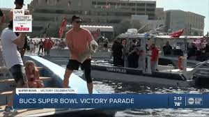 Super bowl lv kicks off on sunday at 6:30 p.m. Victory Celebration Highlights Tampa Bay Celebrates Bucs Super Bowl Lv Win With Boat Parade