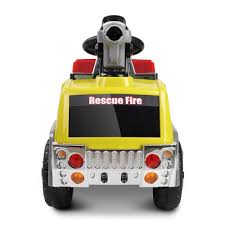 ··· the front part of car body is water tank, the rear part is equipment box. Rigo Kids Ride On Fire Truck Motorbike Motorcycle Car Yellow With Free Kids Toys Warehouse