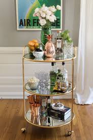Spring S Around The Corner Whether A Coffee A Cocktail Or Mocktail Just Like Breaking Out The Fancy Silver Or Home Bar Decor Bar Cart Decor Living Room Bar