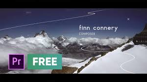 Free Premiere Pro Template Cinematic Slideshow Free Modern Slideshow Premierepro Refreim In 2020 Premiere Pro Adobe Premiere Pro Premiere