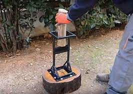 Vid Shows How To Home Make Your Own Hand Safe Kindling Splitter Kindling Splitter Wood Splitter Log Splitter