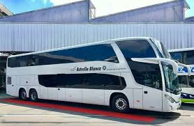 Scania Marco Polo Paradiso 1800 Dd Estrella Blanca Bus Coach Double Decker Bus Bus