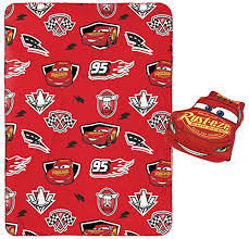 Polar fleece ( 100% microfiber ). Disney Cars Bedding Lightning Mcqueen Blankets Etc