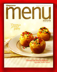 This is the first year in my life that i've ever used a meal service for christmas dinner. Wegmans Menu Magazine Holiday 2004 Issue 15 By John Hawkes Editor As New Soft Cover 2004 1st Edition Singularity Rare Fine