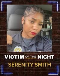 Our victim of the night is Serenity Smith. We believe the show is referred  to as OPL, not O'PEE L, due to an unnecessary verbal assault into a very  "strapped-up situation". Oh,
