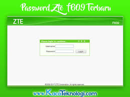 If your internet service provider supplied you with your router then you might want to try giving them a call and see if they either know what your router's username and. Kumpulan Password Username Modem Zte F609 Indihome 2020 Terbaru Kaca Teknologi