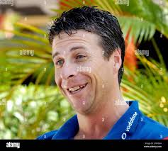 TROY COOLEY ENGLAND BOWLING COACH 24/3/2004 . PICTURE DAVID ASHDOWNCRICKET  IN THE WEST INDIES Stock Photo