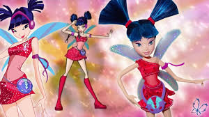 Winx club stella believix fairy magical wings light up wings doll witty toys rainbow. Winx Club Musa Charmix Mattel Doll Review Youtube