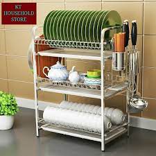 Nak proceed oder dia tu, dah banyak kali sangat wasap dan wasap dan wasap dari dia. Sus304 Stainless Steel Dish Rack Dishs Drainer Rak Pinggan Mangkuk Steel Shopee Malaysia