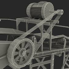 3d Conveyor Belt Model Conveyor Belt Conveyor Model