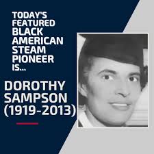 Meet Dorothy Sampson (1919–2013), a Sumter, SC native and trailblazing  attorney. In 1965, she became the first Black female attorney in Sumter,  dedicating her career to civil rights, voter education, and equal