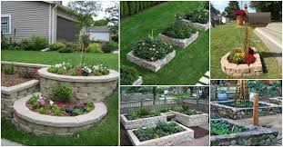 Now, place wooden panels above the. Stunning Stone Flower Beds You Can Easily Make Top Dreamer