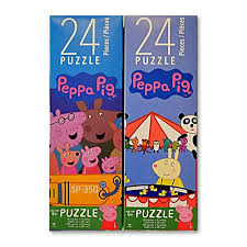 A male pig is called a boar while a female is called a gilt if she hasn't given birth, and a sow if she has given birth. 2 Peppa Pig Puzzle Puzzles 24 Pieces Each 10 X 9 Bundle Set Buy Online In Faroe Islands At Desertcart 124195381