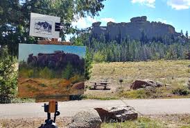 Perfect for beginning plein air painters and it is affordable. Wyoming Plein Air Trip Days 12 14 Strada Easel Challenge Nelia Harper