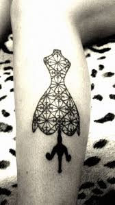 Dress Form Tattoo Sewing Tattoos Pretty Tattoos Believe Tattoos