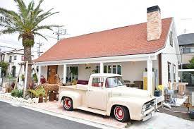 カッコイイ アメリカンスタイルの社屋 カントリーハウス アメリカンハウス 平屋外観
