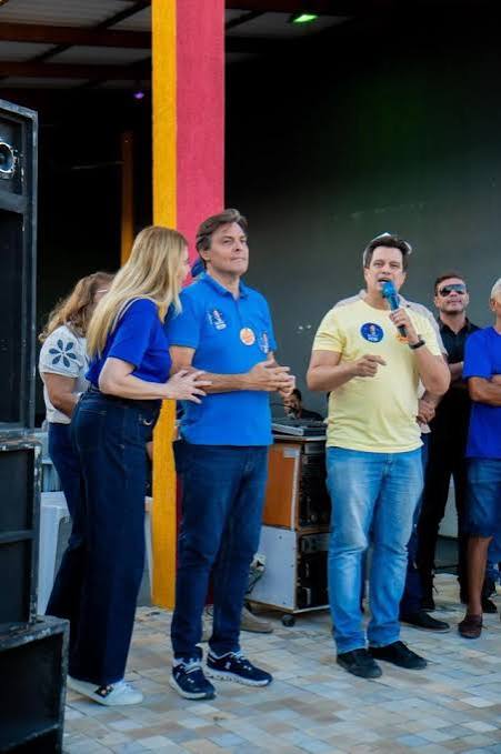 Vereadores Robério Vaqueiro e Valdemar declaram apoio a Lucas Ramos e Marconi Santana durante reunião em Calumbi” – Neto Gaia