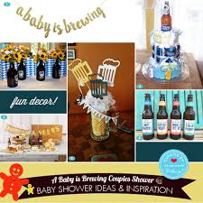 Their party will be way more exciting and more memorable than any other party. A Baby Is Brewing Beer Themed Couples Shower