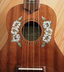 Robot Check Ukulele Art Ukulele Design Painted Ukulele