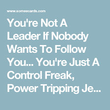 Reminders Control Freak Power Trip Reminder