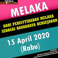 Walau bagaimanapun, tarikan bersejarah melaka terus menarik pengunjung ke bandar pelabuhan ini. Cuti Tahun 2020