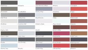 pratt and lambert colors house paint color chart chip