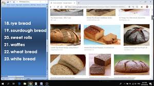 Vocabulary In English Food Bread Pastry Bakery Youtube I mean, you've seen artisan bread before but you've probably never seen it as easily made as this! vocabulary in english food bread pastry bakery