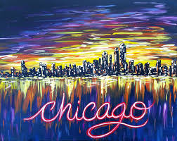 Download this free vector about hand painted chicago skyline, and discover more than 14 million professional graphic resources on freepik. Sunset City Tue Oct 18 7pm At Logan Square