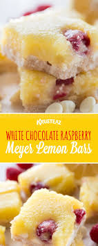 Krusteaz White Chocolate Raspberry Meyer Lemon Bar Recipe Lemon Bars Recipe Krusteaz Lemon Bars Recipe Lemon Bars