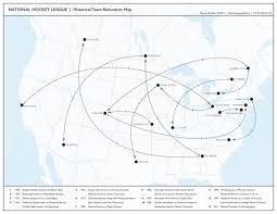 The Puck Report History Of Nhl Relocation