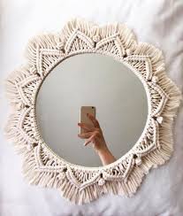 Ayna Modelleri Icin Macrame Evdekorasyonu Art Macramemaker Macramelove Macrameartist Macr Macrame Design Macrame Patterns Tutorials Macrame Patterns